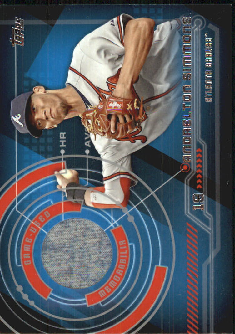 2014 Topps Trajectory Relics #TRAS Andrelton Simmons