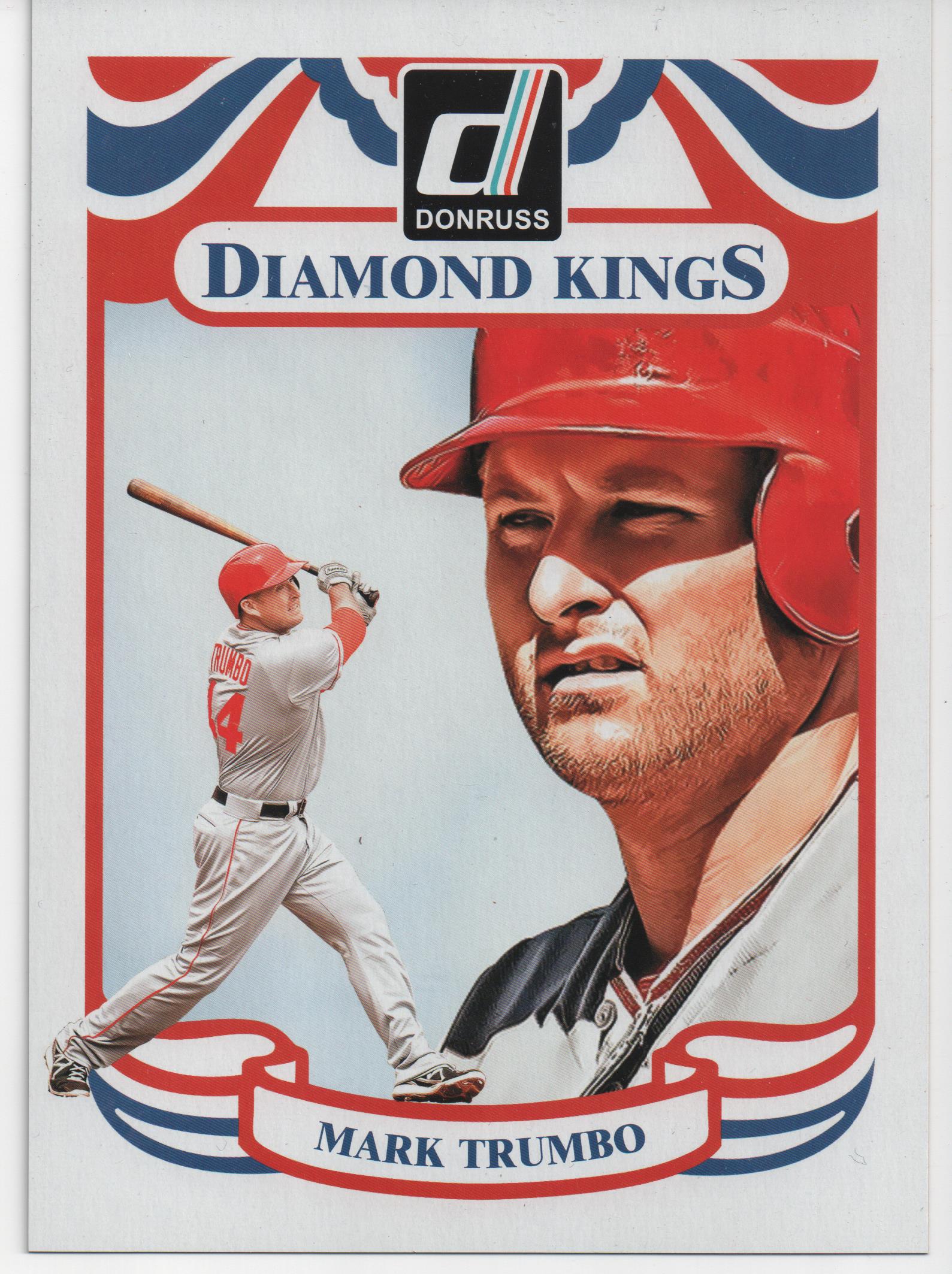 2014 Donruss Diamond King Box Toppers #22 Mark Trumbo