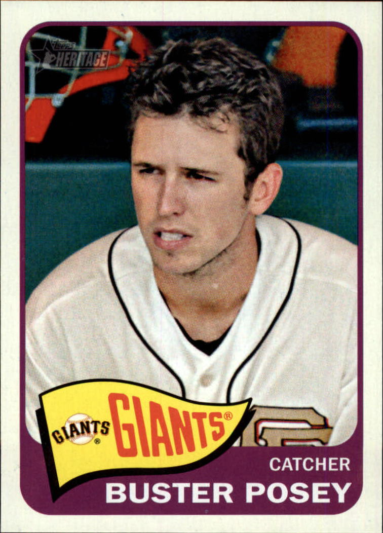 2014 Topps Heritage #149A Buster Posey