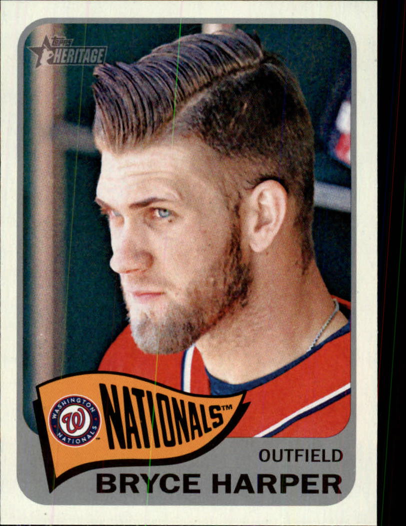 2014 Topps Heritage #400A Bryce Harper