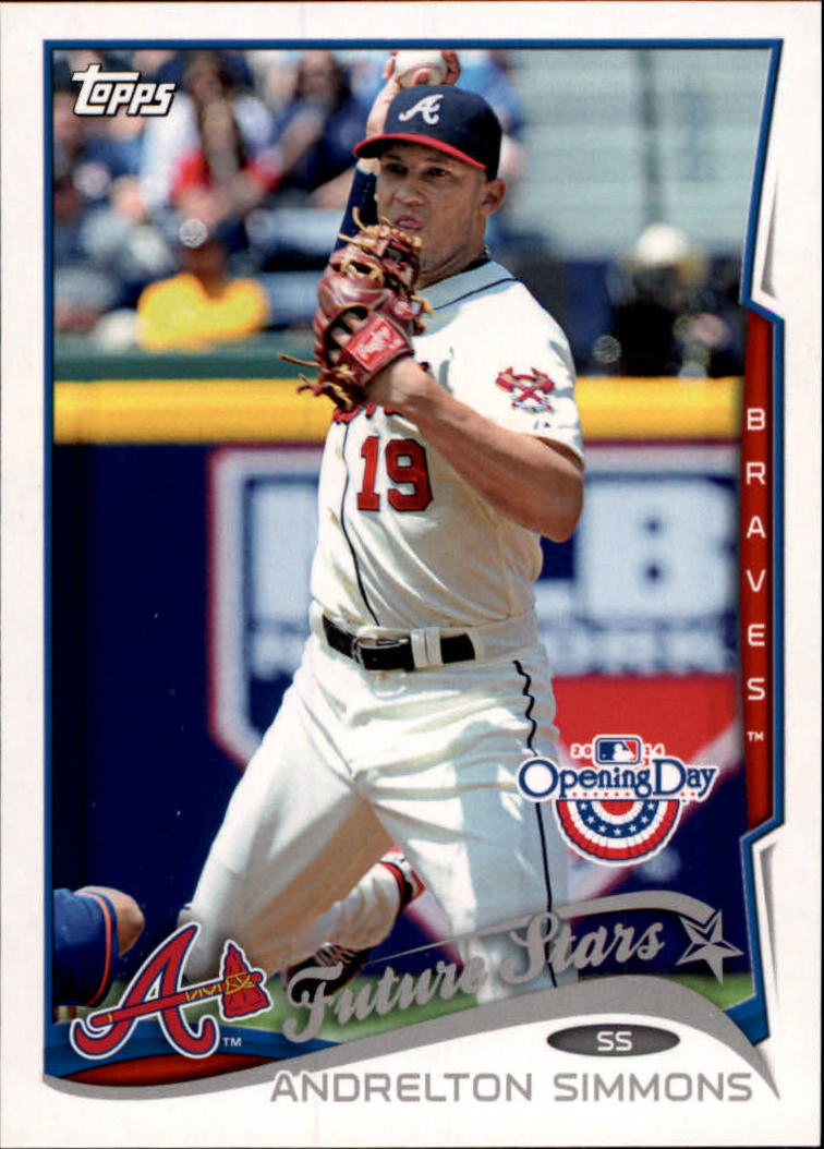 2014 Topps Opening Day #57 Andrelton Simmons