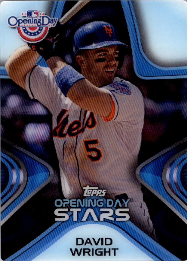 2014 Topps Opening Day Stars #ODS20 David Wright
