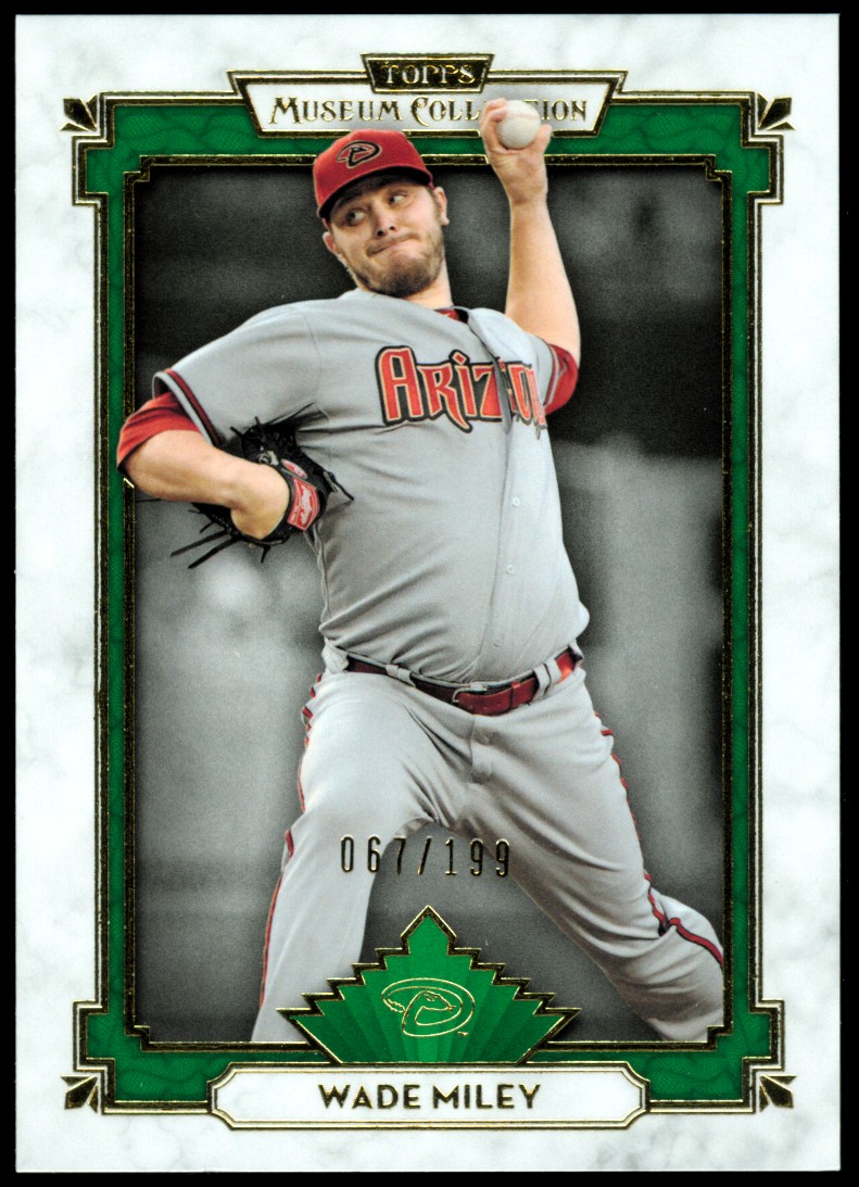 2014 Topps Museum Collection Green #7 Wade Miley