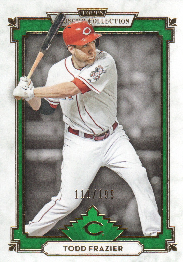 2014 Topps Museum Collection Green #17 Todd Frazier
