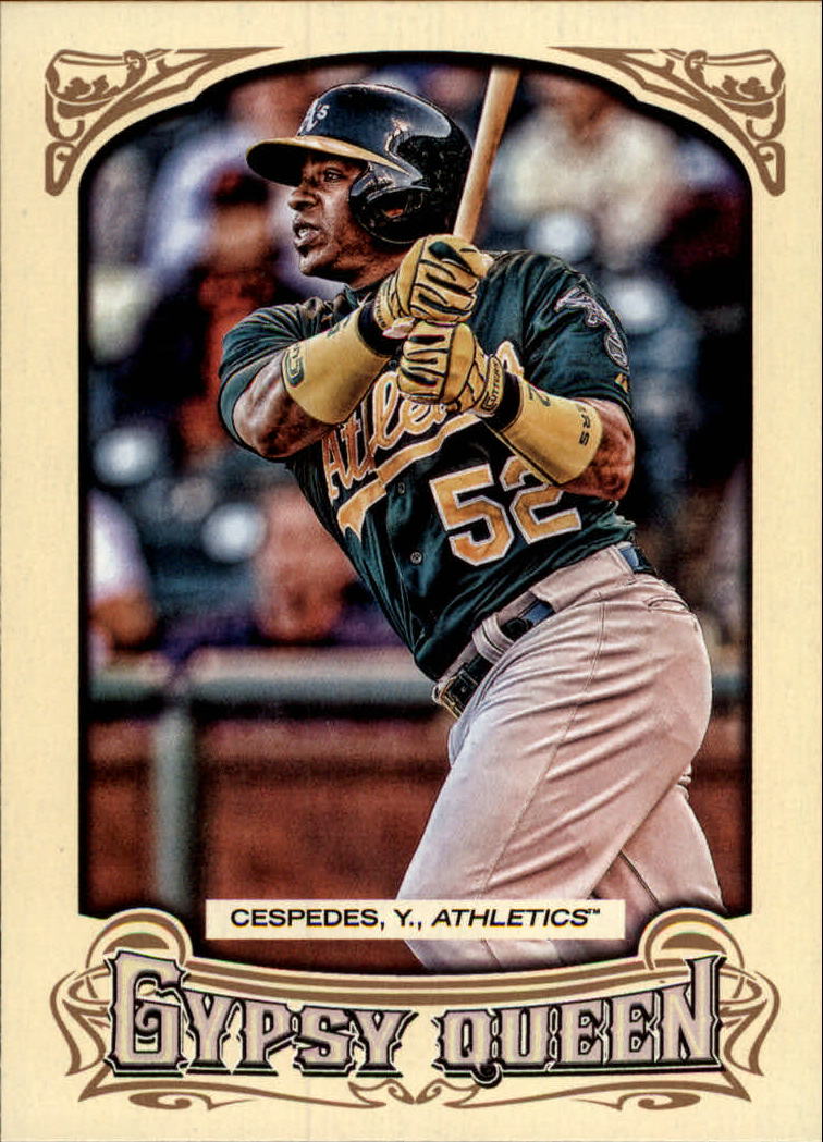 2014 Topps Gypsy Queen #56A Yoenis Cespedes