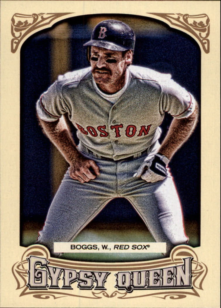 Wade Boggs cards (1989-2024) Red Sox Yankees Rays - You Choose