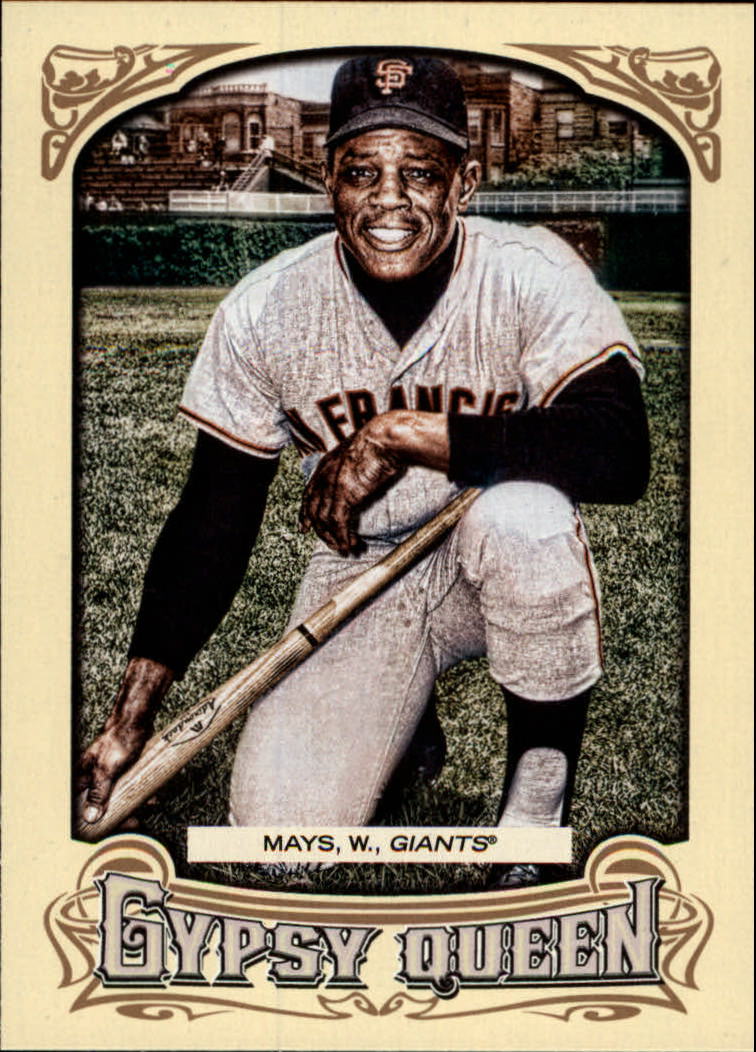 2014 Topps Gypsy Queen #328A Willie Mays SP