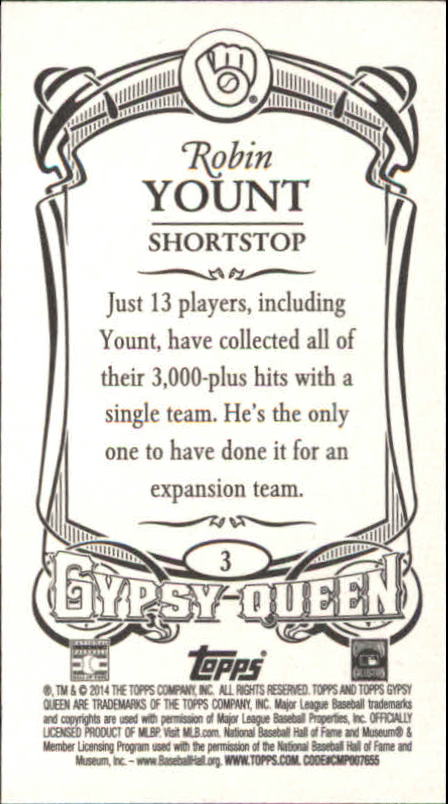 B5098- 2014 Topps Gypsy Queen BB Assorted Inserts -You Pick- 15+ FREE US SHIP - Picture 17 of 316