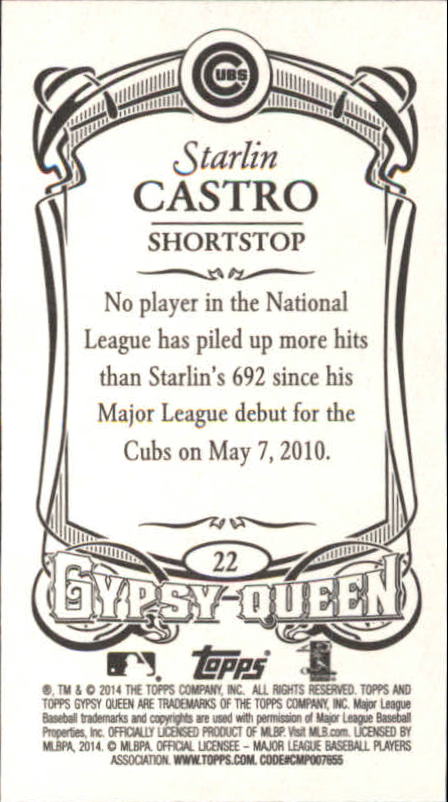 B5098- 2014 Topps Gypsy Queen BB Assorted Inserts -You Pick- 15+ FREE US SHIP - Picture 38 of 316