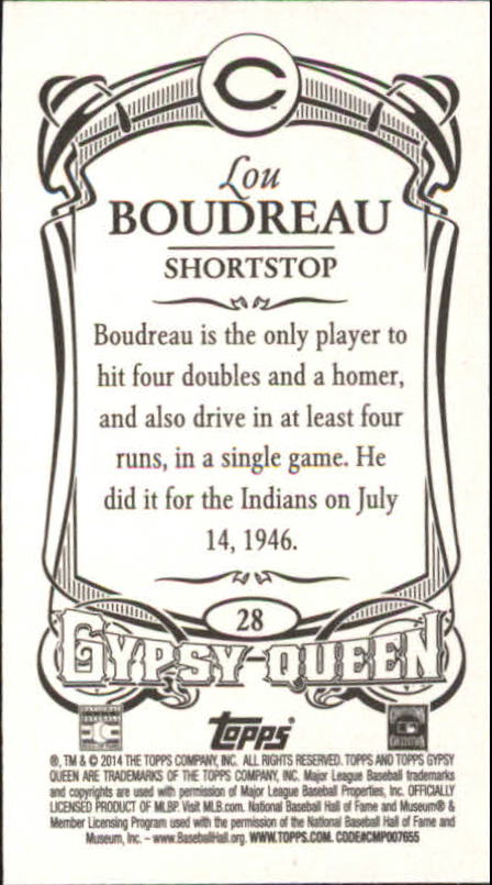 B5098- 2014 Topps Gypsy Queen BB Assorted Inserts -You Pick- 15+ FREE US SHIP - Picture 42 of 316