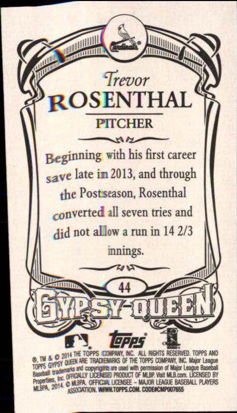 B5098- 2014 Topps Gypsy Queen BB Assorted Inserts -You Pick- 15+ FREE US SHIP - Picture 50 of 316