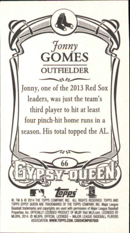 B5098- 2014 Topps Gypsy Queen BB Assorted Inserts -You Pick- 15+ FREE US SHIP - Picture 74 of 316