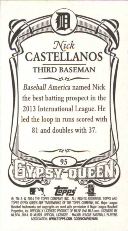 B5098- 2014 Topps Gypsy Queen BB Assorted Inserts -You Pick- 15+ FREE US SHIP - Picture 107 of 316