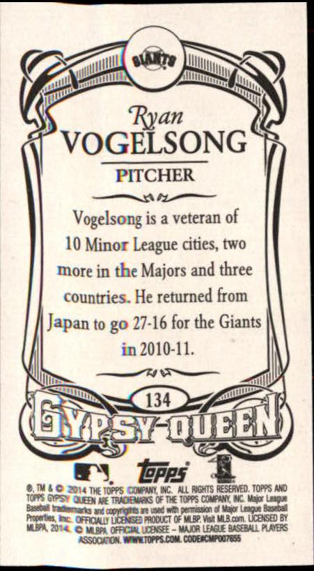 B5098- 2014 Topps Gypsy Queen BB Assorted Inserts -You Pick- 15+ FREE US SHIP - Picture 134 of 316