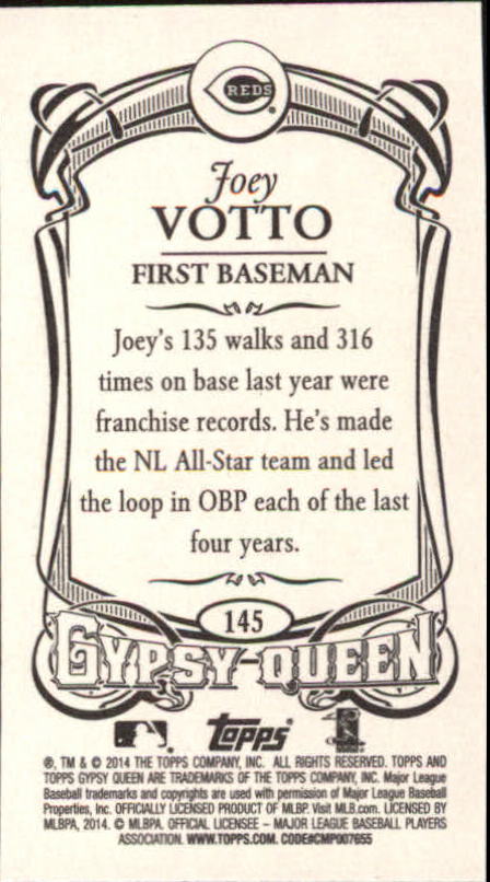 B5098- 2014 Topps Gypsy Queen BB Assorted Inserts -You Pick- 15+ FREE US SHIP - Picture 143 of 316