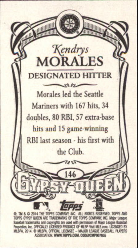 B5098- 2014 Topps Gypsy Queen BB Assorted Inserts -You Pick- 15+ FREE US SHIP - Picture 145 of 316