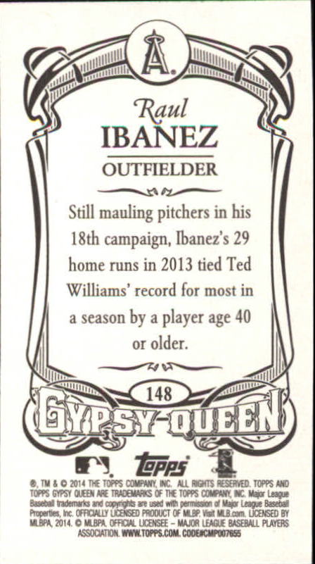 B5098- 2014 Topps Gypsy Queen BB Assorted Inserts -You Pick- 15+ FREE US SHIP - Picture 147 of 316