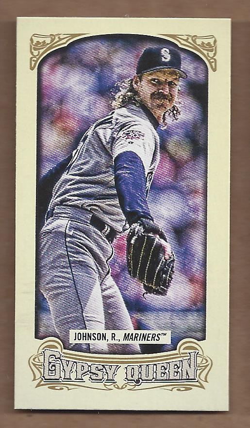 2014 Topps Gypsy Queen Mini #170A Randy Johnson/Arm back