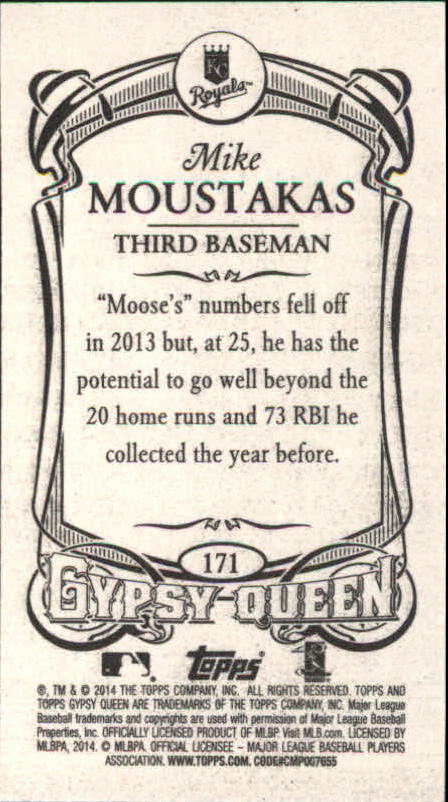 B5098- 2014 Topps Gypsy Queen BB Assorted Inserts -You Pick- 15+ FREE US SHIP - Picture 165 of 316