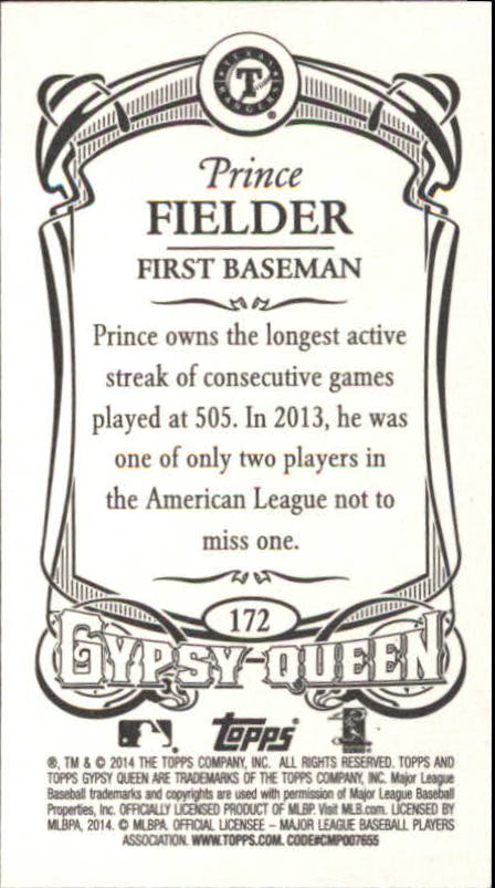 B5098- 2014 Topps Gypsy Queen BB Assorted Inserts -You Pick- 15+ FREE US SHIP - Picture 167 of 316