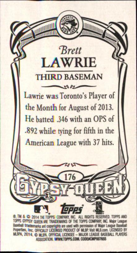 B5098- 2014 Topps Gypsy Queen BB Assorted Inserts -You Pick- 15+ FREE US SHIP - Picture 175 of 316