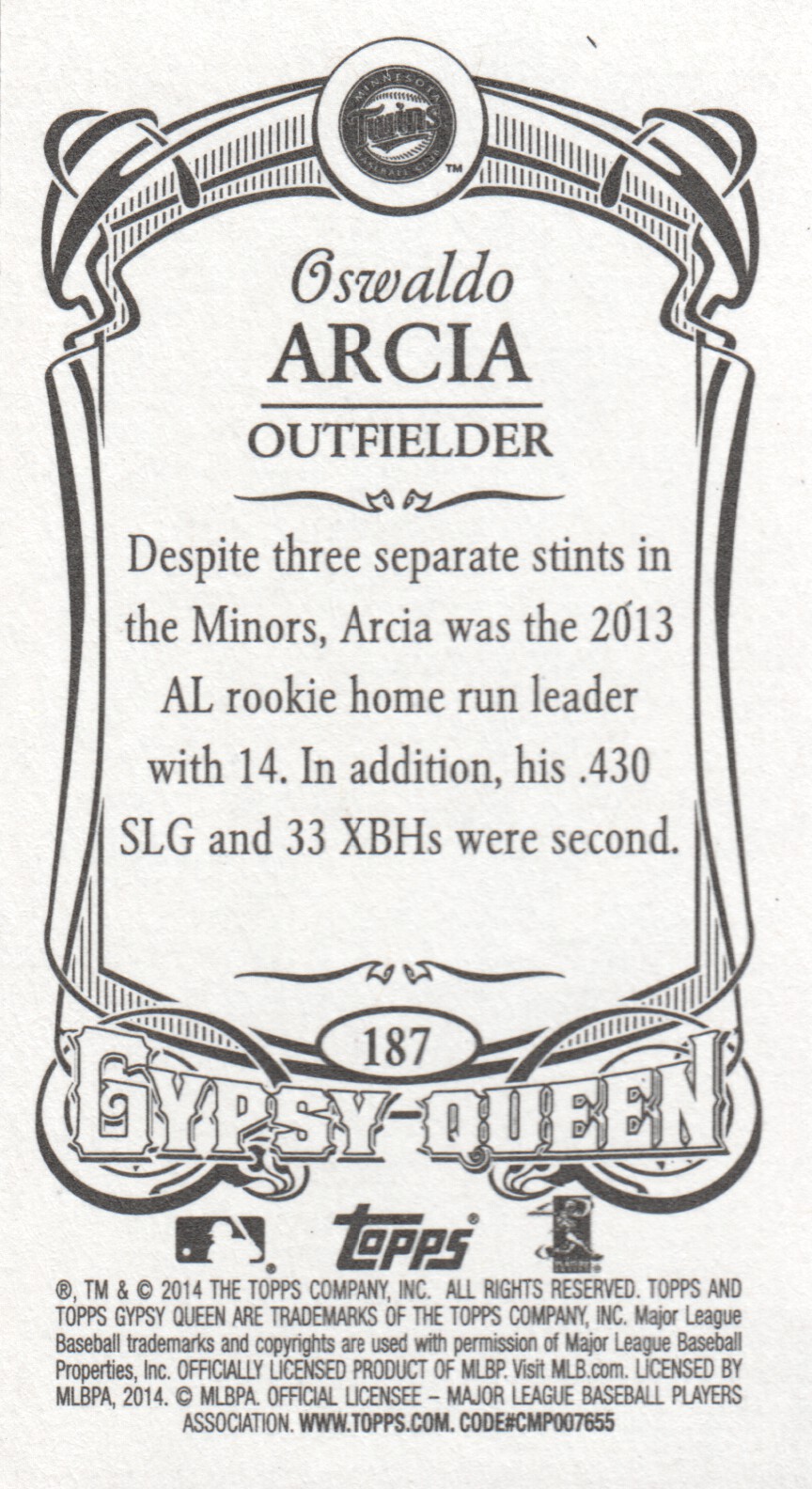B5098- 2014 Topps Gypsy Queen BB Assorted Inserts -You Pick- 15+ FREE US SHIP - Picture 185 of 316