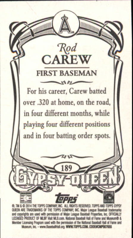 B5098- 2014 Topps Gypsy Queen BB Assorted Inserts -You Pick- 15+ FREE US SHIP - Picture 187 of 316