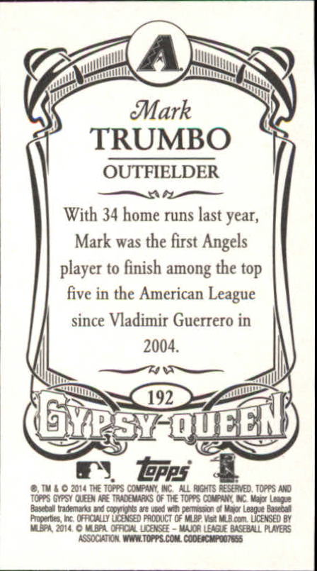 B5098- 2014 Topps Gypsy Queen BB Assorted Inserts -You Pick- 15+ FREE US SHIP - Picture 189 of 316