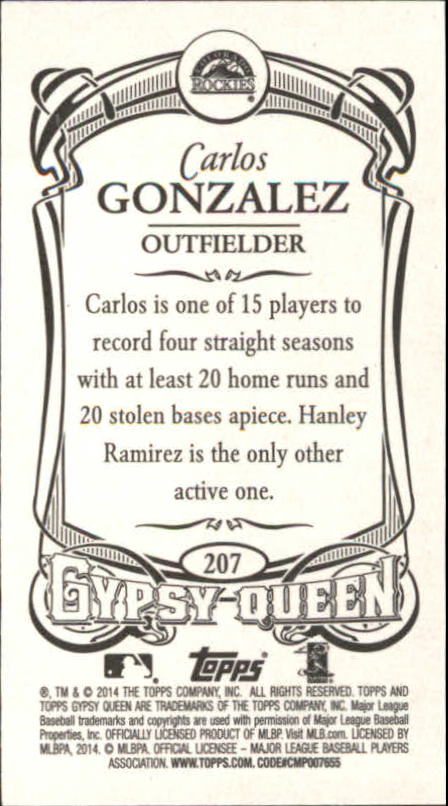 B5098- 2014 Topps Gypsy Queen BB Assorted Inserts -You Pick- 15+ FREE US SHIP - Picture 199 of 316