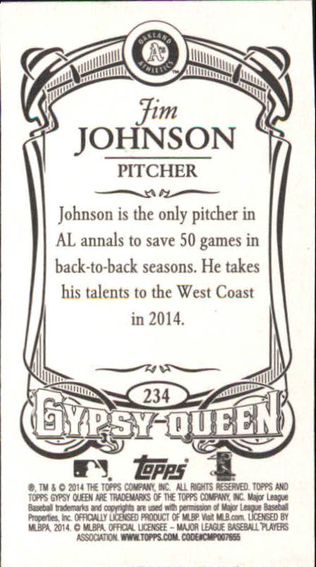 B5098- 2014 Topps Gypsy Queen BB Assorted Inserts -You Pick- 15+ FREE US SHIP - Picture 228 of 316