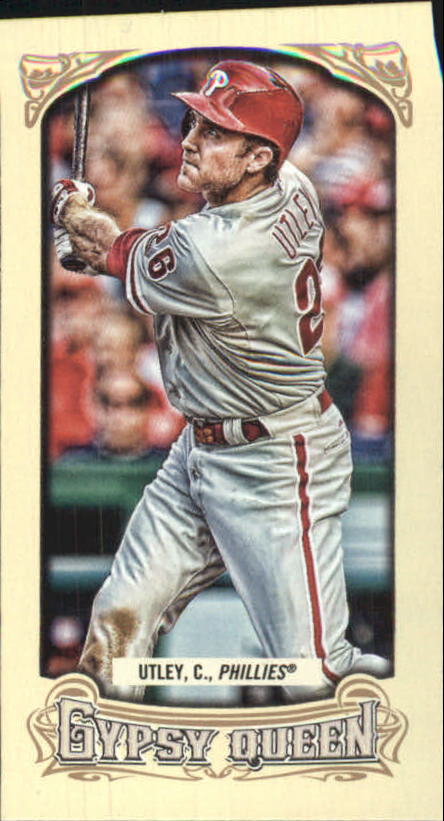 2014 Topps Gypsy Queen Mini #255A Chase Utley/Batting