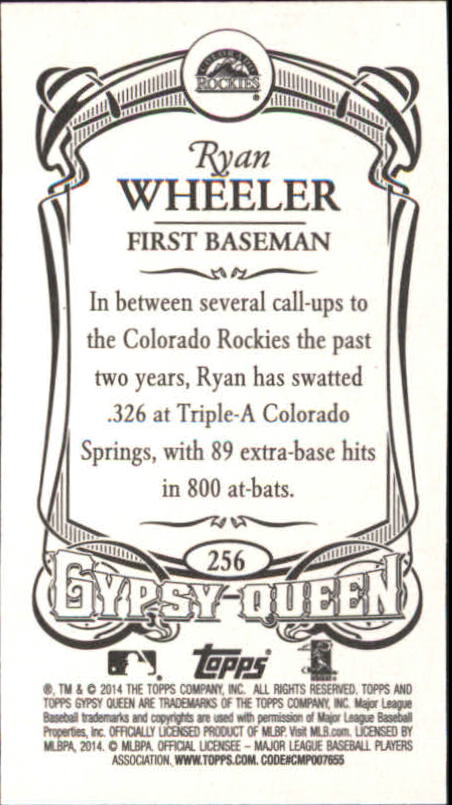 B5098- 2014 Topps Gypsy Queen BB Assorted Inserts -You Pick- 15+ FREE US SHIP - Picture 258 of 316