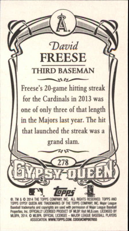 B5098- 2014 Topps Gypsy Queen BB Assorted Inserts -You Pick- 15+ FREE US SHIP - Picture 272 of 316