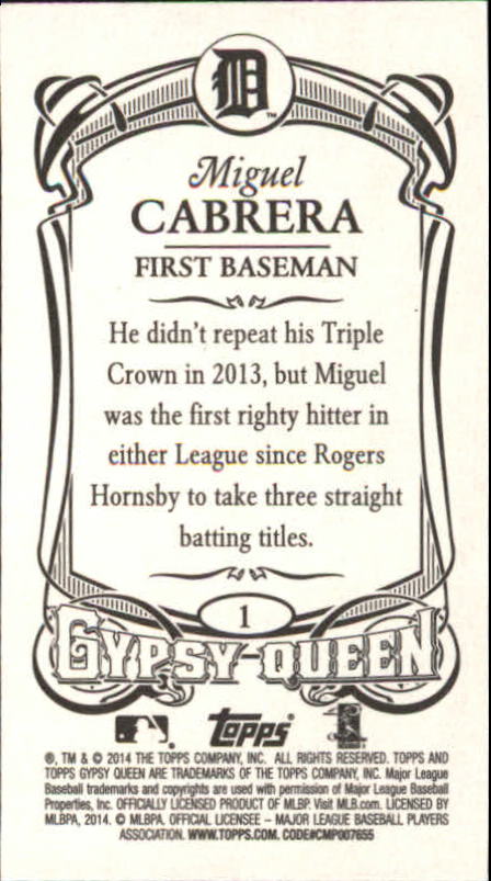 B5098- 2014 Topps Gypsy Queen BB Assorted Inserts -You Pick- 15+ FREE US SHIP - Picture 15 of 316