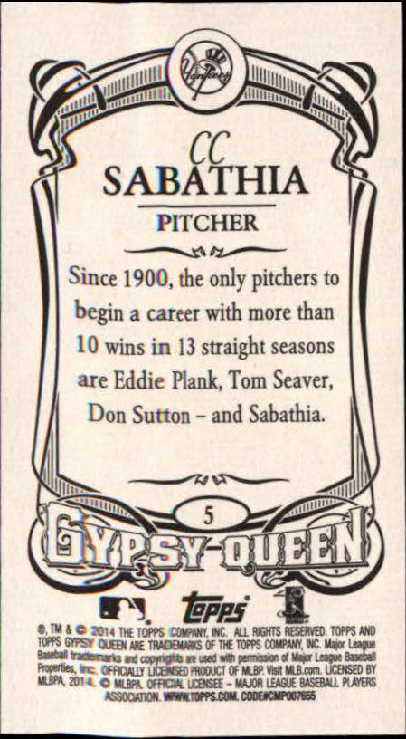 B5098- 2014 Topps Gypsy Queen BB Assorted Inserts -You Pick- 15+ FREE US SHIP - Picture 21 of 316