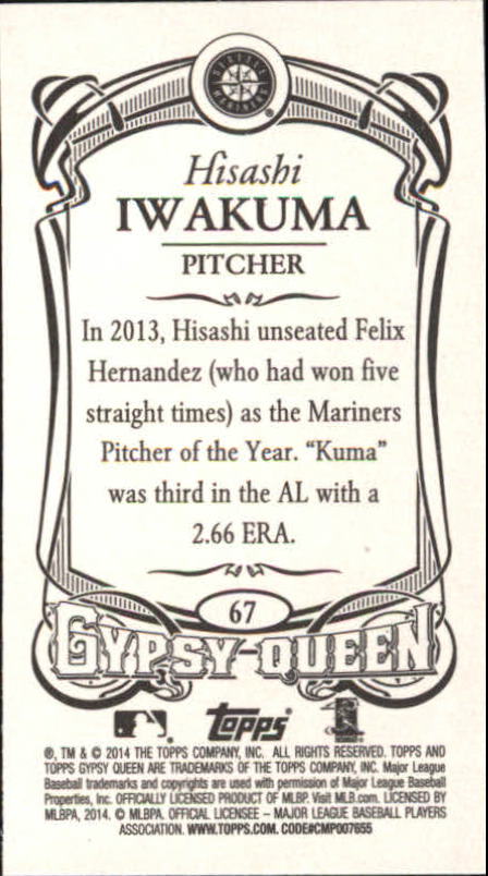 B5098- 2014 Topps Gypsy Queen BB Assorted Inserts -You Pick- 15+ FREE US SHIP - Picture 78 of 316