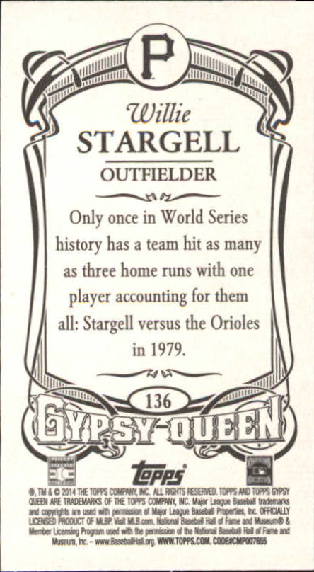 B5098- 2014 Topps Gypsy Queen BB Assorted Inserts -You Pick- 15+ FREE US SHIP - Picture 137 of 316