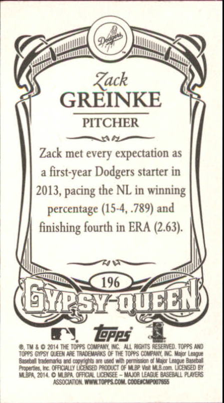 B5098- 2014 Topps Gypsy Queen BB Assorted Inserts -You Pick- 15+ FREE US SHIP - Picture 193 of 316