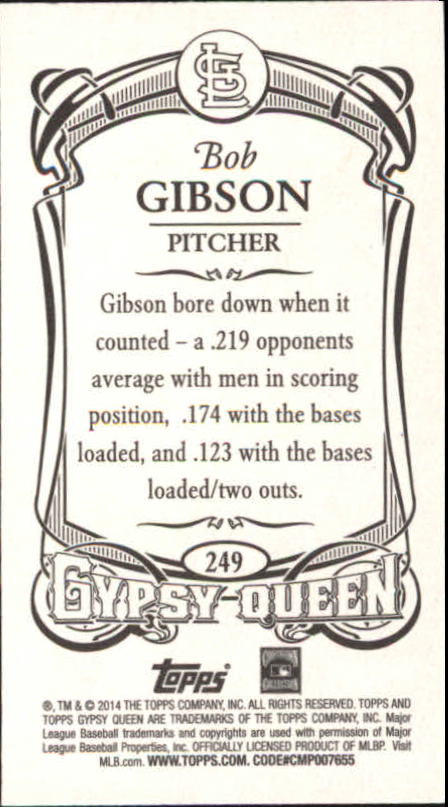 B5098- 2014 Topps Gypsy Queen BB Assorted Inserts -You Pick- 15+ FREE US SHIP - Picture 250 of 316