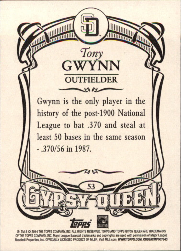 B5098- 2014 Topps Gypsy Queen BB Assorted Inserts -You Pick- 15+ FREE US SHIP - Picture 9 of 316