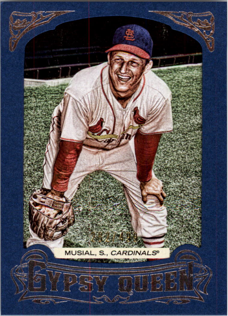 2014 Topps Gypsy Queen Framed Blue #238 Stan Musial