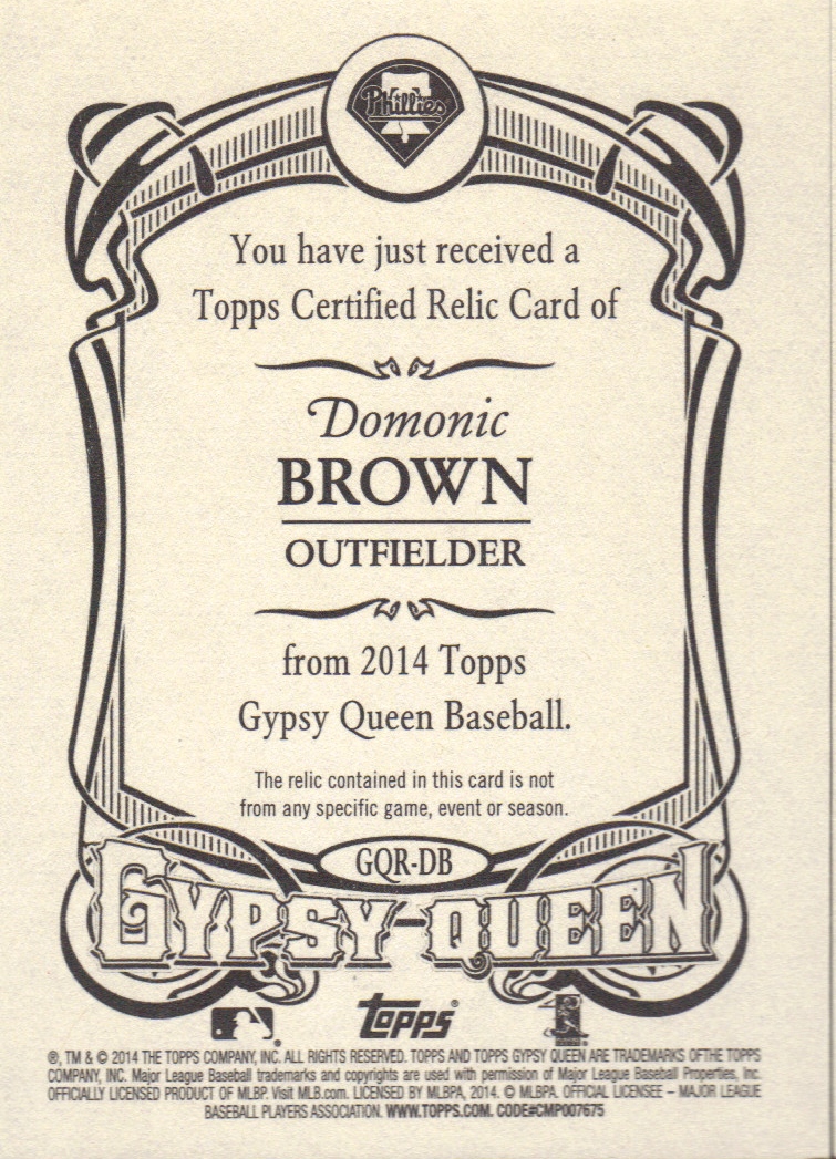 B5098- 2014 Topps Gypsy Queen BB 201-350 +Inserts -You Pick- 15+ FREE US SHIP - Picture 289 of 291