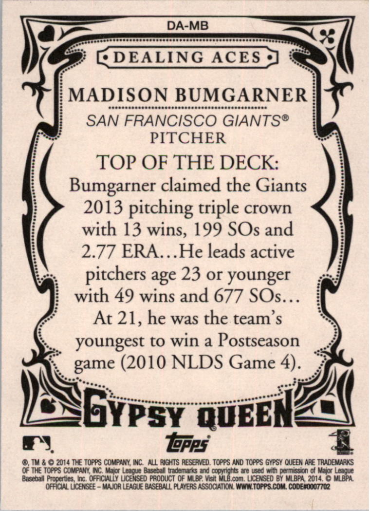 B5098- 2014 Topps Gypsy Queen BB 201-350 +Inserts -You Pick- 15+ FREE US SHIP - Picture 217 of 291