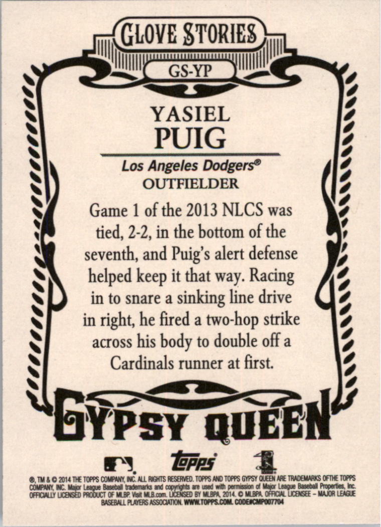 B5098- 2014 Topps Gypsy Queen BB 201-350 +Inserts -You Pick- 15+ FREE US SHIP - Picture 256 of 291