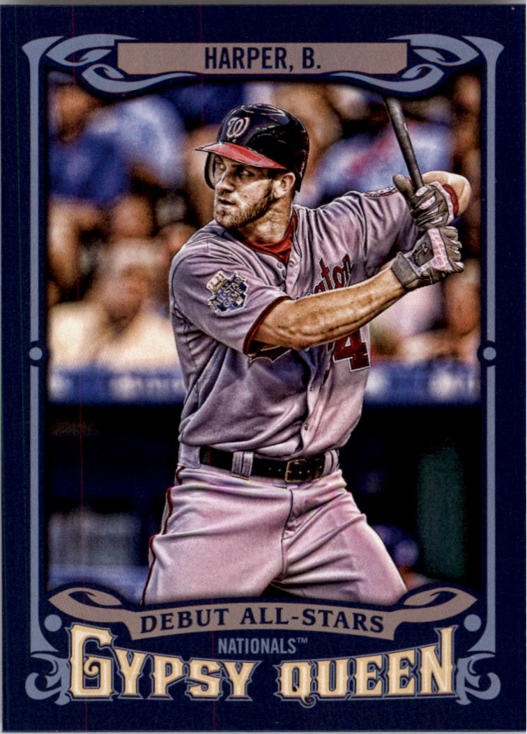 2014 Topps Gypsy Queen Debut All Stars #ASBH Bryce Harper