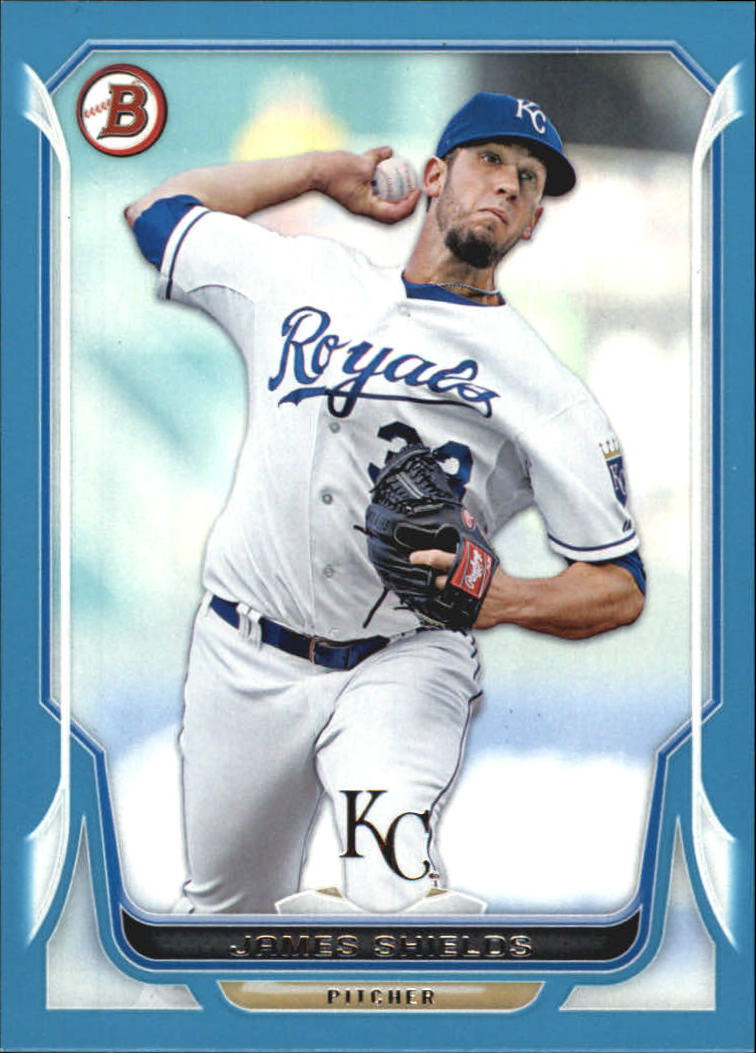 2014 Bowman Blue #48 James Shields