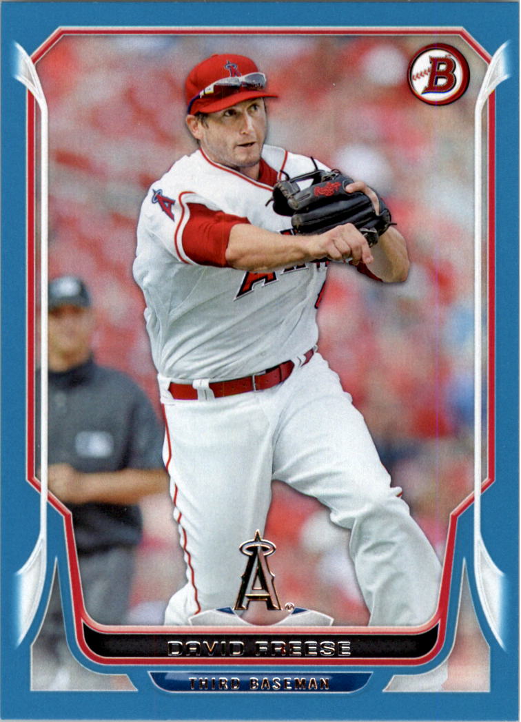 2014 Bowman Blue #74 David Freese