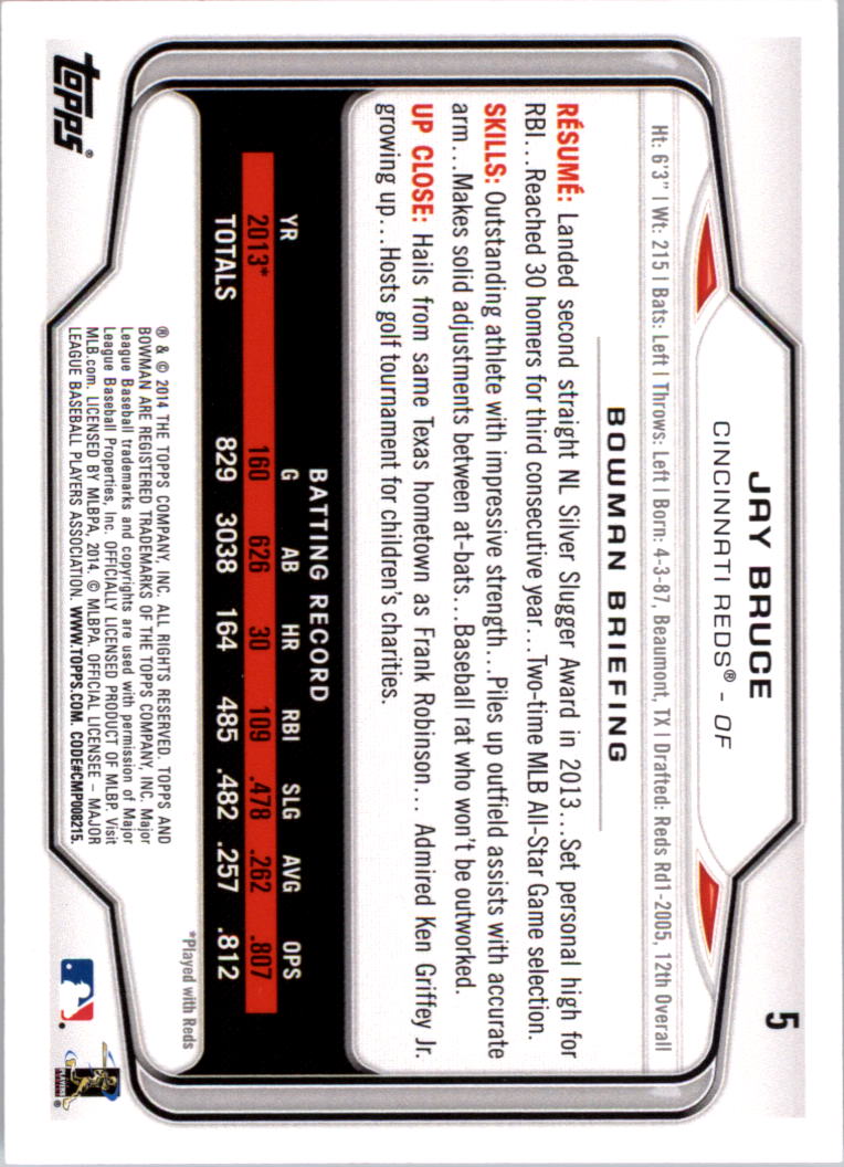 A0983- 2014 Bowman Hometown Baseball Card #s 1-220 -You Pick- 15+ FREE US SHIP - Picture 6 of 359