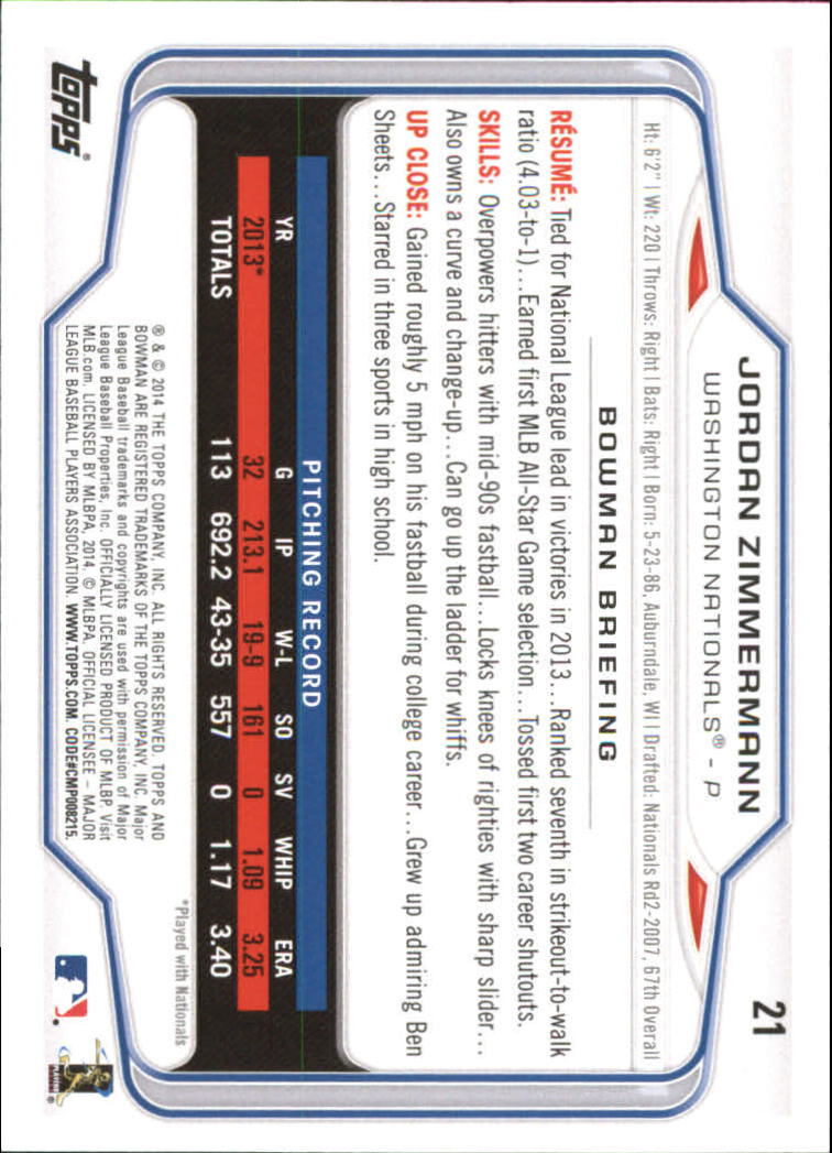 A0983- 2014 Bowman Hometown Baseball Card #s 1-220 -You Pick- 15+ FREE US SHIP - Picture 32 of 359