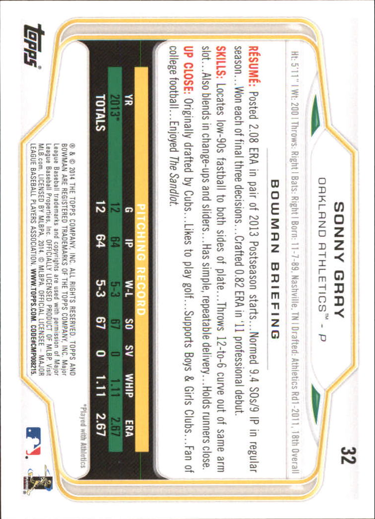 A0983- 2014 Bowman Hometown Baseball Card #s 1-220 -You Pick- 15+ FREE US SHIP - Picture 51 of 359